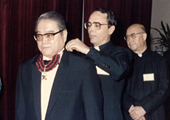 民國76年3月19日-羅馬教廷頒授聖思維爵士勳獎