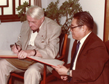 民國70年-李約瑟、魯桂珍博士訪問中央圖書館